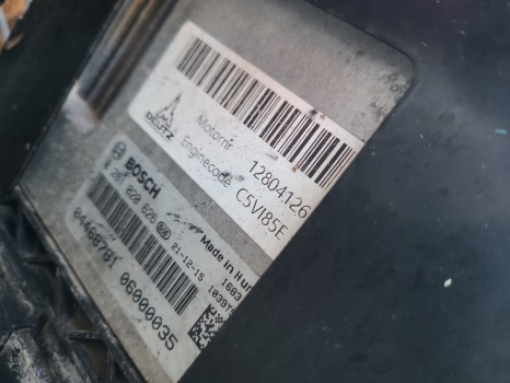 Manitou Mlt 630-115 Engine Control Ecu 04468481, 06000035, 0281020626, C5vi85e - ECU: slika 2 Manitou Mlt 630-115 Engine Control Ecu 04468481, 06000035, 0281020626, C5vi85e - ECU: slika 2