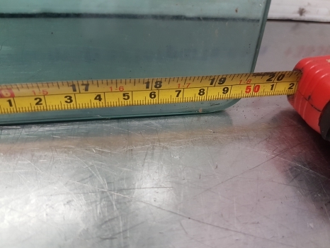 Okno in deli Massey Ferguson 690, 698, 699 Cab Side Window Glass Tg1249, 3302705m4, 3301819m1: slika 7