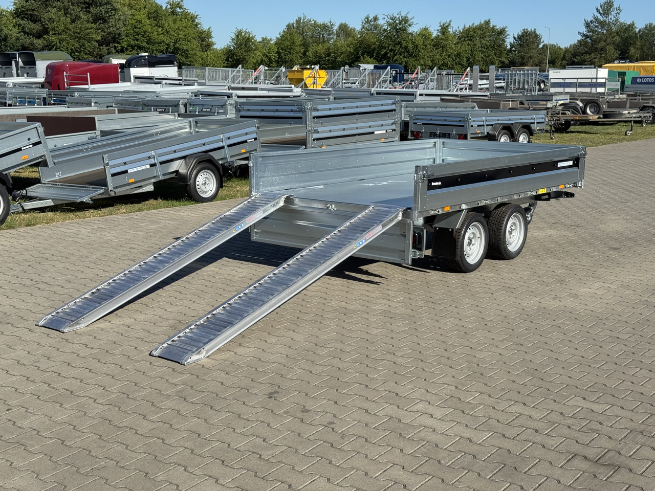 BRENDERUP BT4310STB2700 + najazdy ALU | 308 x 168 cm | 2700kg - Kiper prikolica: slika 2 BRENDERUP BT4310STB2700 + najazdy ALU | 308 x 168 cm | 2700kg - Kiper prikolica: slika 2