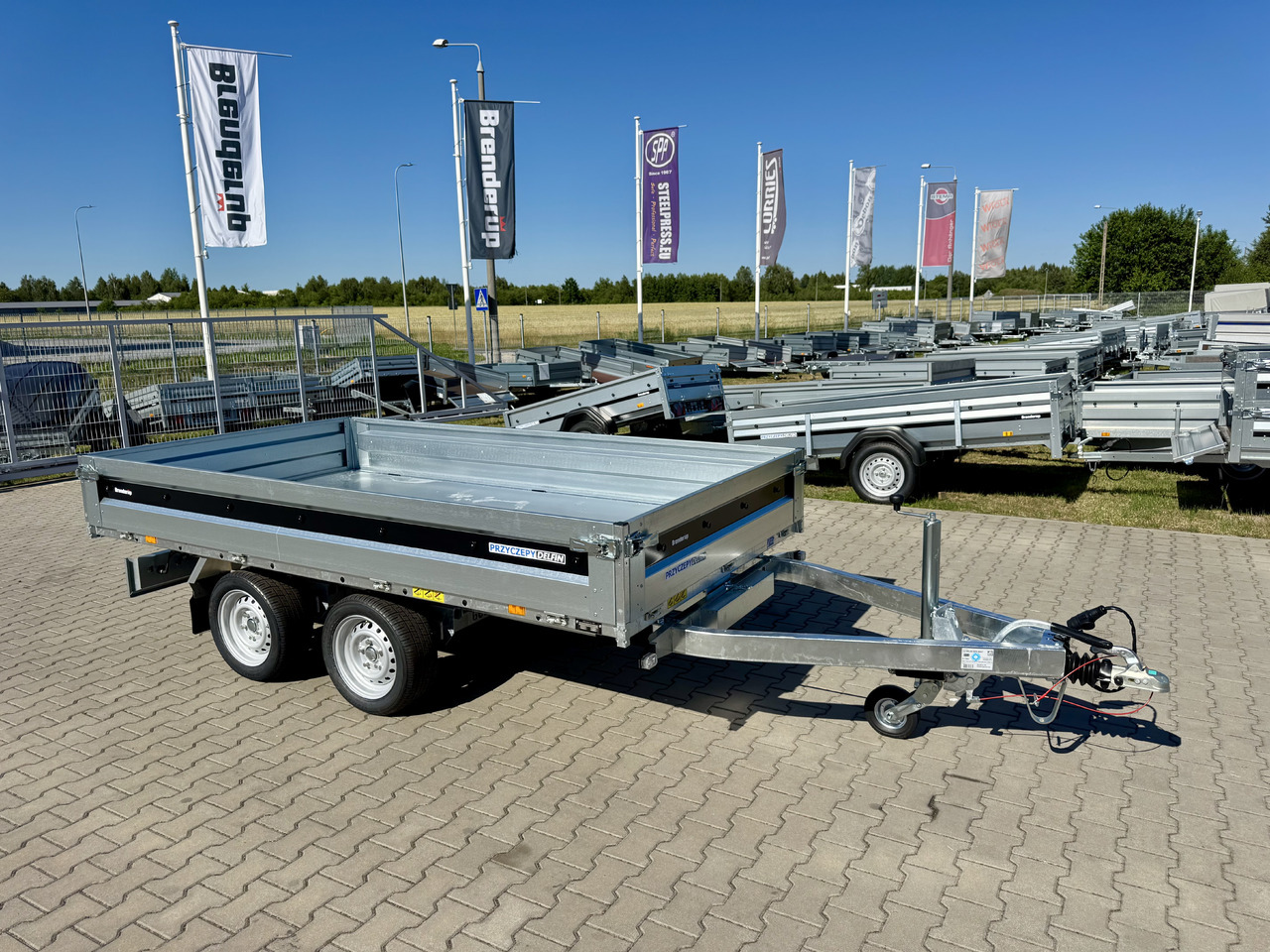 BRENDERUP BT4310STB2700 + najazdy ALU | 308 x 168 cm | 2700kg - Kiper prikolica: slika 3 BRENDERUP BT4310STB2700 + najazdy ALU | 308 x 168 cm | 2700kg - Kiper prikolica: slika 3