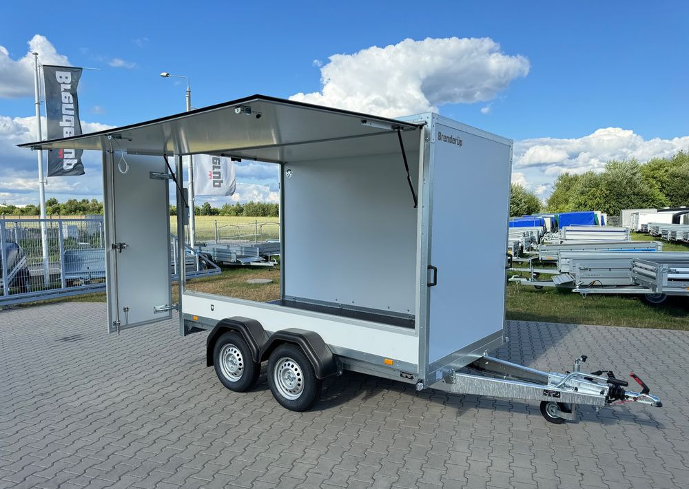 BRENDERUP Cargo CD300TB 300x155x185 cm 2000 kg drzwi + klapa - Prikolica zabojnik: slika 1 BRENDERUP Cargo CD300TB 300x155x185 cm 2000 kg drzwi + klapa - Prikolica zabojnik: slika 1