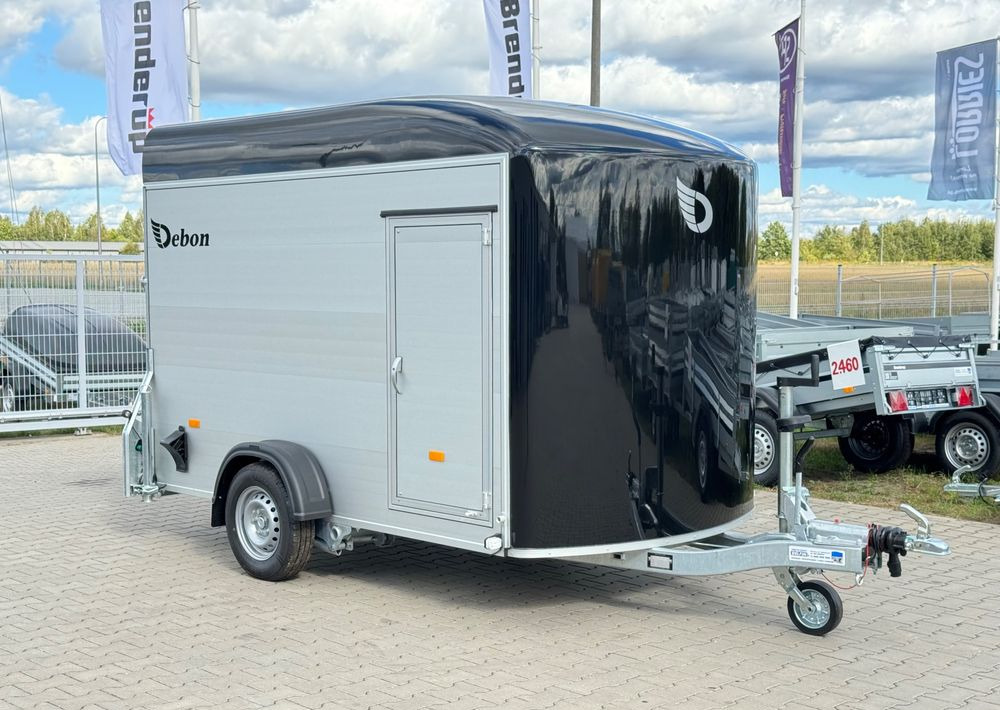 DEBON C400 ALU + drzwi boczne | 315x164 cm | DMC 750 - 1300 kg - Prikolica zabojnik: slika 1 DEBON C400 ALU + drzwi boczne | 315x164 cm | DMC 750 - 1300 kg - Prikolica zabojnik: slika 1