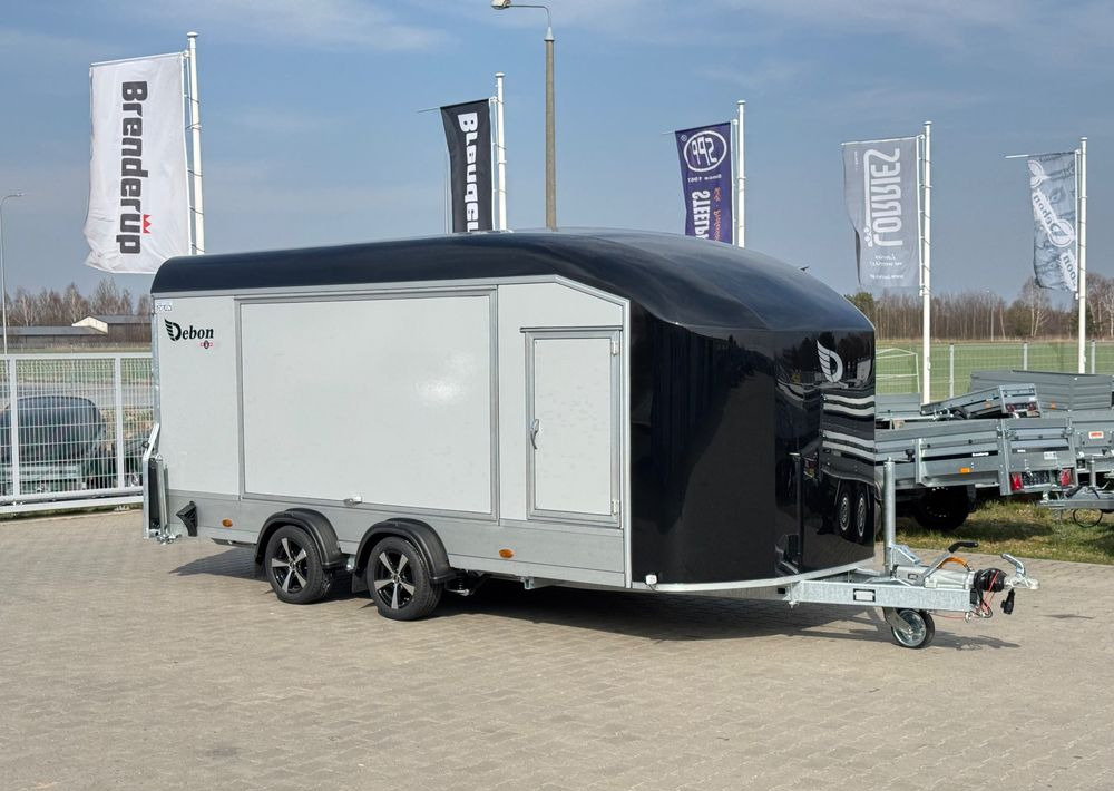 Debon C1000 - kryta laweta | 490 x 202 cm / 3500kg / felgi ALU / wciągarka elektryczna - Prikolica zabojnik: slika 2 Debon C1000 - kryta laweta | 490 x 202 cm / 3500kg / felgi ALU / wciągarka elektryczna - Prikolica zabojnik: slika 2