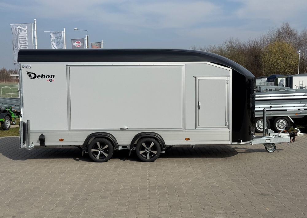 Debon C1000 - kryta laweta | 490 x 202 cm / 3500kg / felgi ALU / wciągarka elektryczna - Prikolica zabojnik: slika 3 Debon C1000 - kryta laweta | 490 x 202 cm / 3500kg / felgi ALU / wciągarka elektryczna - Prikolica zabojnik: slika 3
