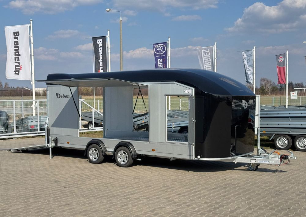 Debon C2000 - zamknięta przyczepa do przewozu aut, 550 x 215 cm, 3500kg, felgi ALU, wciągarka elektryczna - Prikolica zabojnik: slika 2 Debon C2000 - zamknięta przyczepa do przewozu aut, 550 x 215 cm, 3500kg, felgi ALU, wciągarka elektryczna - Prikolica zabojnik: slika 2