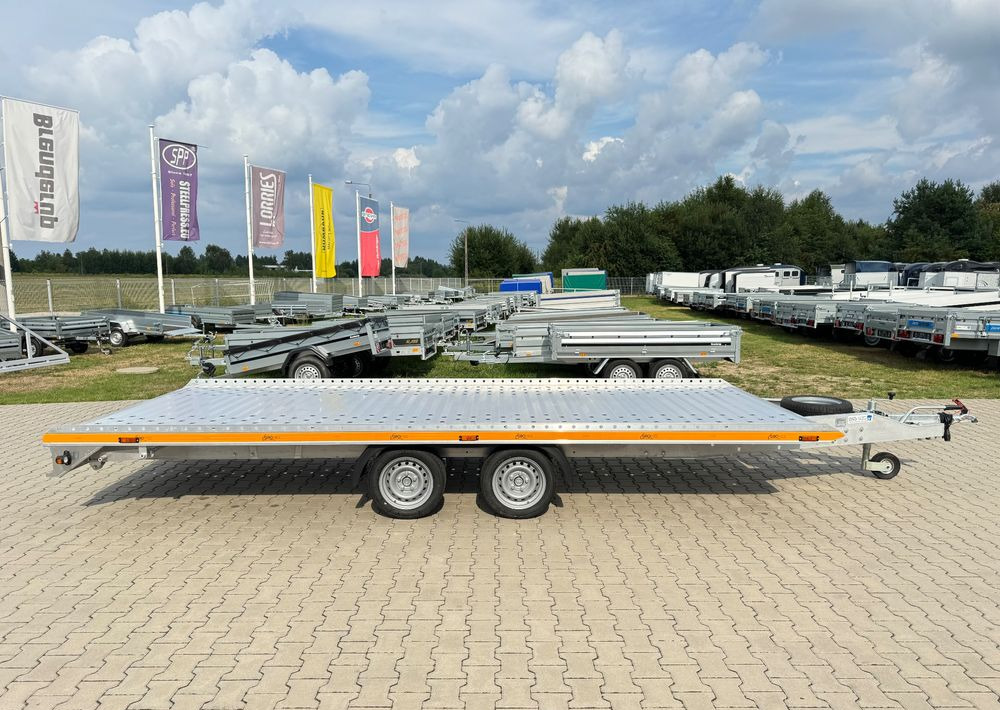 Gromex L2-2700-5,2 laweta aluminiowa 5,2m 2700kg - Prikolica avtotransporter: slika 2 Gromex L2-2700-5,2 laweta aluminiowa 5,2m 2700kg - Prikolica avtotransporter: slika 2