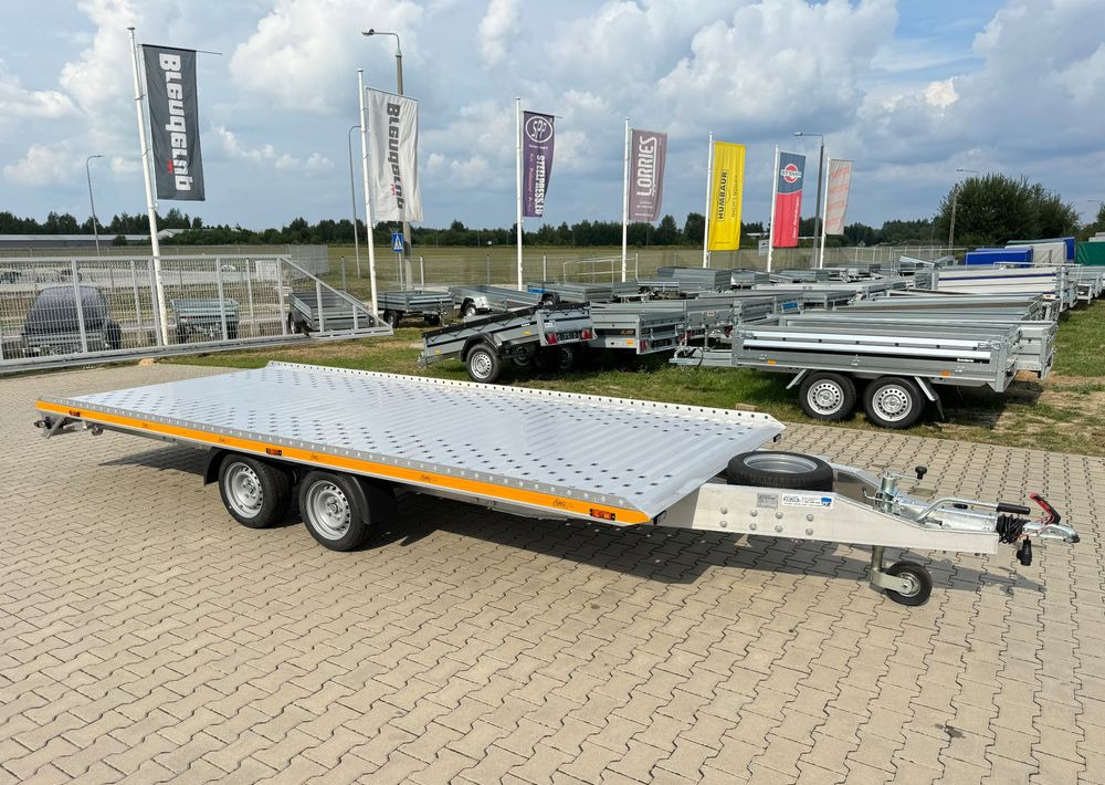 Gromex L2-2700-5,2 laweta aluminiowa 5,2m 2700kg - Prikolica avtotransporter: slika 1 Gromex L2-2700-5,2 laweta aluminiowa 5,2m 2700kg - Prikolica avtotransporter: slika 1