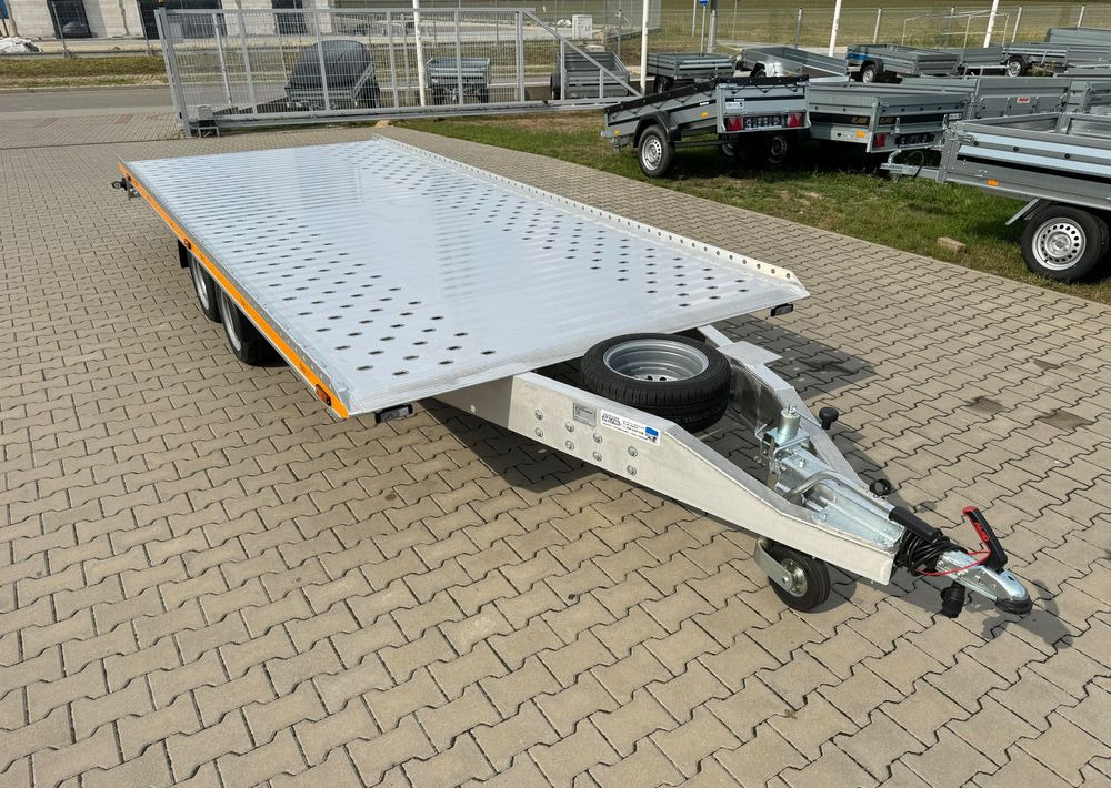 Gromex L2-2700-5,2 laweta aluminiowa 5,2m 2700kg - Prikolica avtotransporter: slika 3 Gromex L2-2700-5,2 laweta aluminiowa 5,2m 2700kg - Prikolica avtotransporter: slika 3