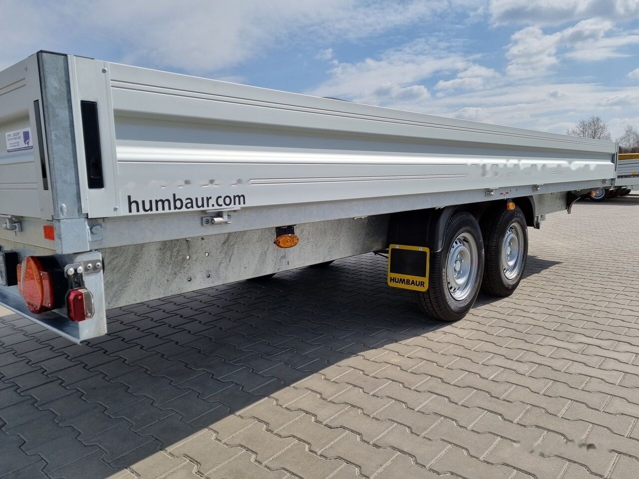 Humbaur HT 355221 GR 5,22 x 2,1m 3500kg GVW platform trailer ALU sides - Plato/ Tovorna prikolica: slika 3 Humbaur HT 355221 GR 5,22 x 2,1m 3500kg GVW platform trailer ALU sides - Plato/ Tovorna prikolica: slika 3