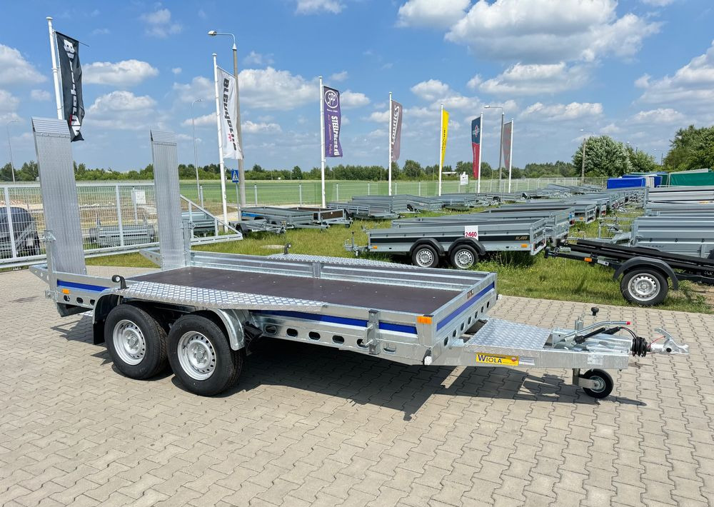 WIOLA Wiola B3540 | 400x172 cm | 3500 kg - przyczepa koparkowa - Prikolica za prevoz strojev: slika 1 WIOLA Wiola B3540 | 400x172 cm | 3500 kg - przyczepa koparkowa - Prikolica za prevoz strojev: slika 1
