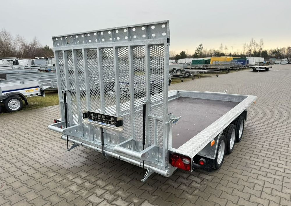 WIOLA Wiola B3540 MAX - 400 x 170 cm | 2546kg ładowności | trap stalowy | 3-osiowa budowlanka - Prikolica za prevoz strojev: slika 5 WIOLA Wiola B3540 MAX - 400 x 170 cm | 2546kg ładowności | trap stalowy | 3-osiowa budowlanka - Prikolica za prevoz strojev: slika 5
