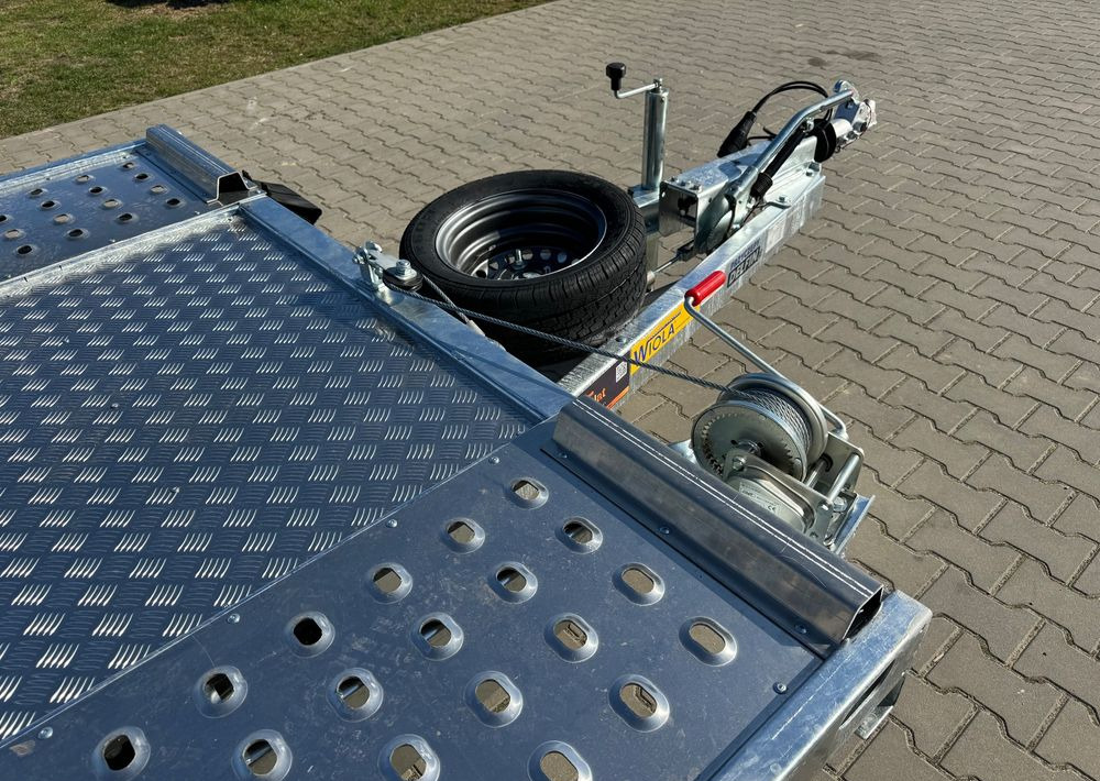 Nov Prikolica avtotransporter WIOLA Wiola L35G85 | 844x204 cm | 3500kg | wypełnienie blachą: slika 8