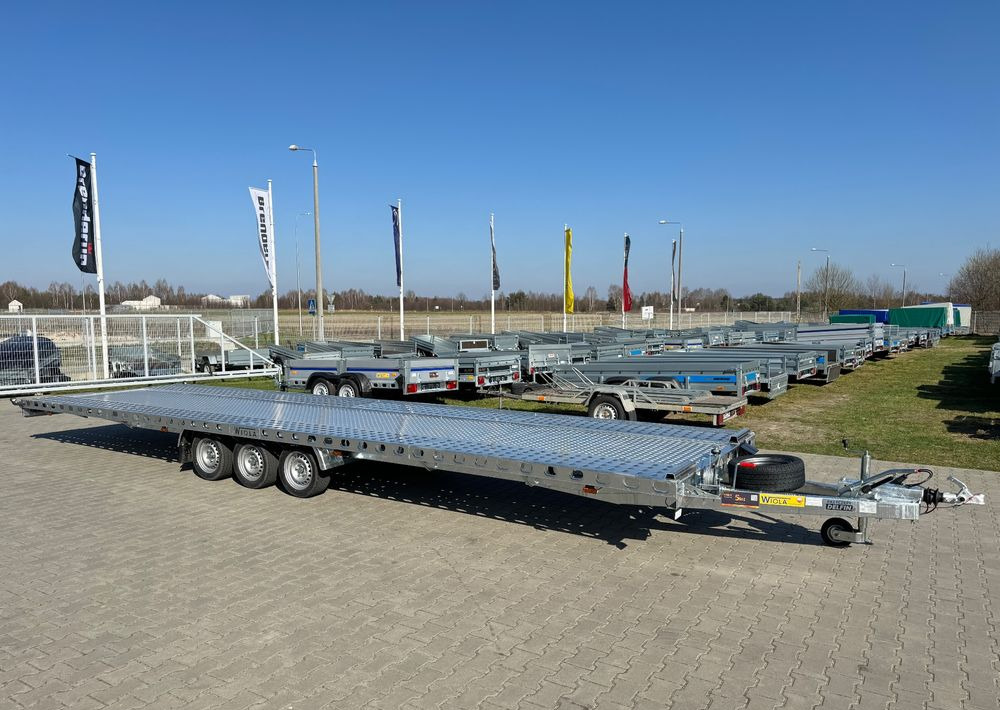 WIOLA Wiola L35G85 | 844x204 cm | 3500kg | wypełnienie blachą - Prikolica avtotransporter: slika 1 WIOLA Wiola L35G85 | 844x204 cm | 3500kg | wypełnienie blachą - Prikolica avtotransporter: slika 1