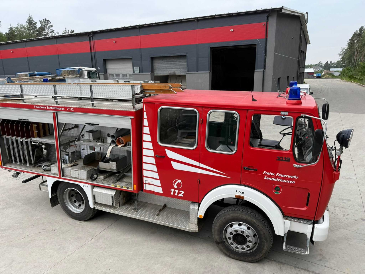 Mercedes 1019AF,4x4,Wóz strażacki, 50610 km, 2500 l, Import Niemcy - Gasilsko vozilo: slika 3 Mercedes 1019AF,4x4,Wóz strażacki, 50610 km, 2500 l, Import Niemcy - Gasilsko vozilo: slika 3