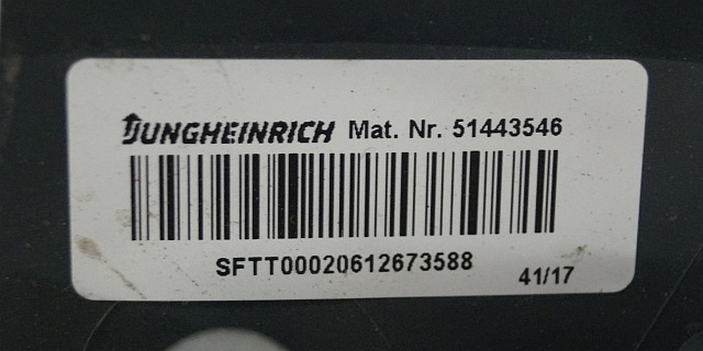 Jungheinrich 51443546 | Rij schakelaar Accelarator for ERE120/225 with folding p - Električni sistem za Oprema za rokovanje z materiali: slika 3 Jungheinrich 51443546 | Rij schakelaar Accelarator for ERE120/225 with folding p - Električni sistem za Oprema za rokovanje z materiali: slika 3