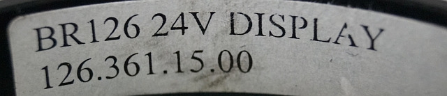 Linde 1263611500 | Monitoring display 24V sn. 257879 from P60 24V - Armaturna plošča za Oprema za rokovanje z materiali: slika 3 Linde 1263611500 | Monitoring display 24V sn. 257879 from P60 24V - Armaturna plošča za Oprema za rokovanje z materiali: slika 3