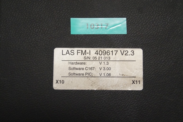 OM Pimespo 409617 | LAS FM-I V2.3 Sw. C167 V3.00 Sw PIC V1.06 LAS for XR14AC yea - ECU za Oprema za rokovanje z materiali: slika 2 OM Pimespo 409617 | LAS FM-I V2.3 Sw. C167 V3.00 Sw PIC V1.06 LAS for XR14AC yea - ECU za Oprema za rokovanje z materiali: slika 2