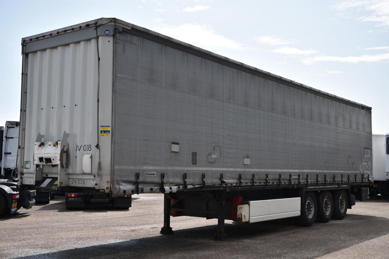 Krone SDP Profi Liner Standard Lifting Axle - Polprikolica s ponjavo: slika 1 Krone SDP Profi Liner Standard Lifting Axle - Polprikolica s ponjavo: slika 1