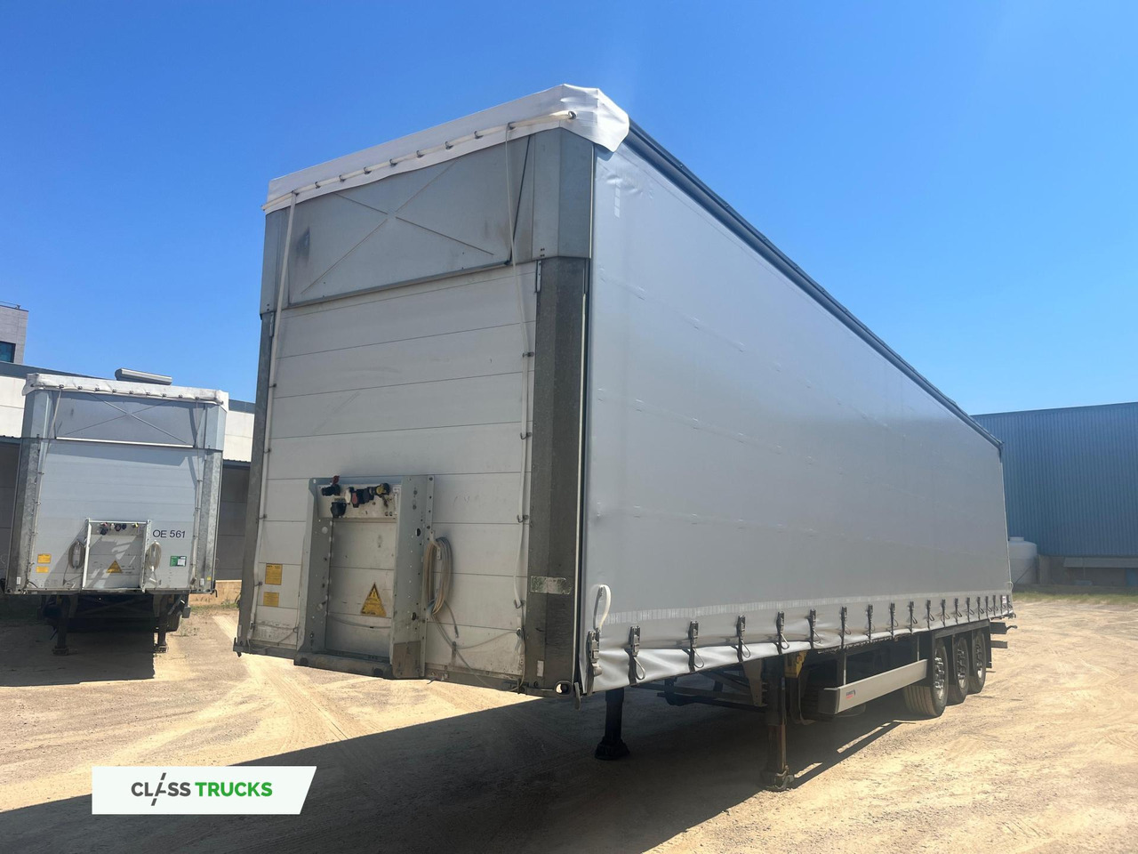 Schmitz Cargobull SCS24/L Varios - Polprikolica s ponjavo: slika 1 Schmitz Cargobull SCS24/L Varios - Polprikolica s ponjavo: slika 1