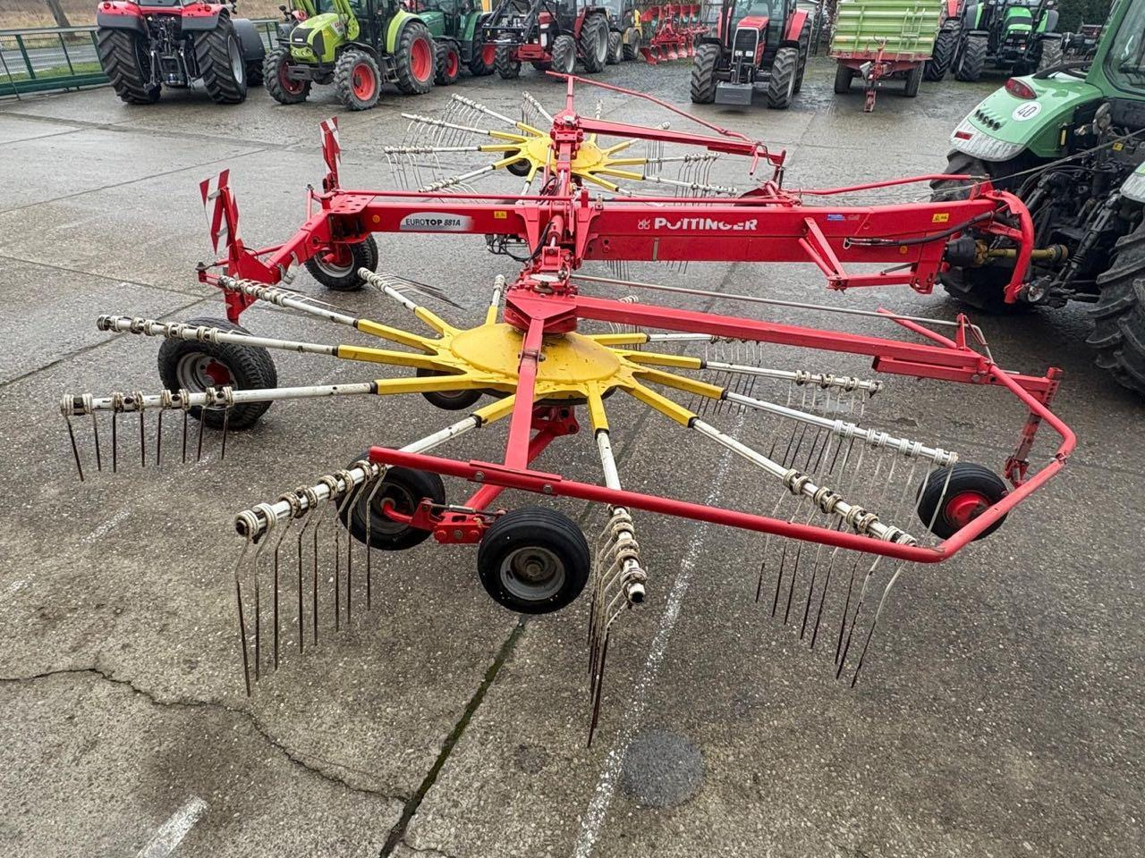 Obračalnik/ Zgrabljalnik Pöttinger EUROTOP 881A: slika 9