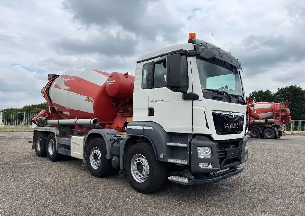 MAN TGS 35.420 8x4 – betonowóz Stetter 9 m³- Euro 6 - Avtomešalec: slika 1 MAN TGS 35.420 8x4 – betonowóz Stetter 9 m³- Euro 6 - Avtomešalec: slika 1