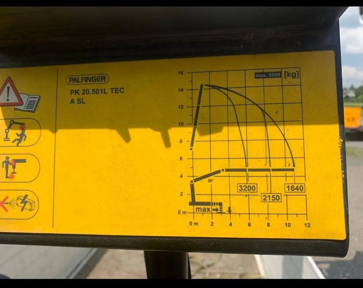 Mercedes-Benz ACTROS 2545 / 6x2 / HDS Palfinger PK 20.501 sterowany radiowo / Przyczepa w zestawie / Euro6/ Przebieg 340 000km - Tovornjak s kesonom, Tovornjak z dvigalom: slika 5 Mercedes-Benz ACTROS 2545 / 6x2 / HDS Palfinger PK 20.501 sterowany radiowo / Przyczepa w zestawie / Euro6/ Przebieg 340 000km - Tovornjak s kesonom, Tovornjak z dvigalom: slika 5