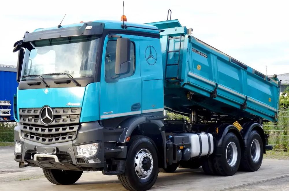 Mercedes-Benz Arocs 2648 LK | Meiller | Bormatik | Euro 6c |Trójstronny wywrot | 6x6 | - Tovornjak prekucnik: slika 1 Mercedes-Benz Arocs 2648 LK | Meiller | Bormatik | Euro 6c |Trójstronny wywrot | 6x6 | - Tovornjak prekucnik: slika 1