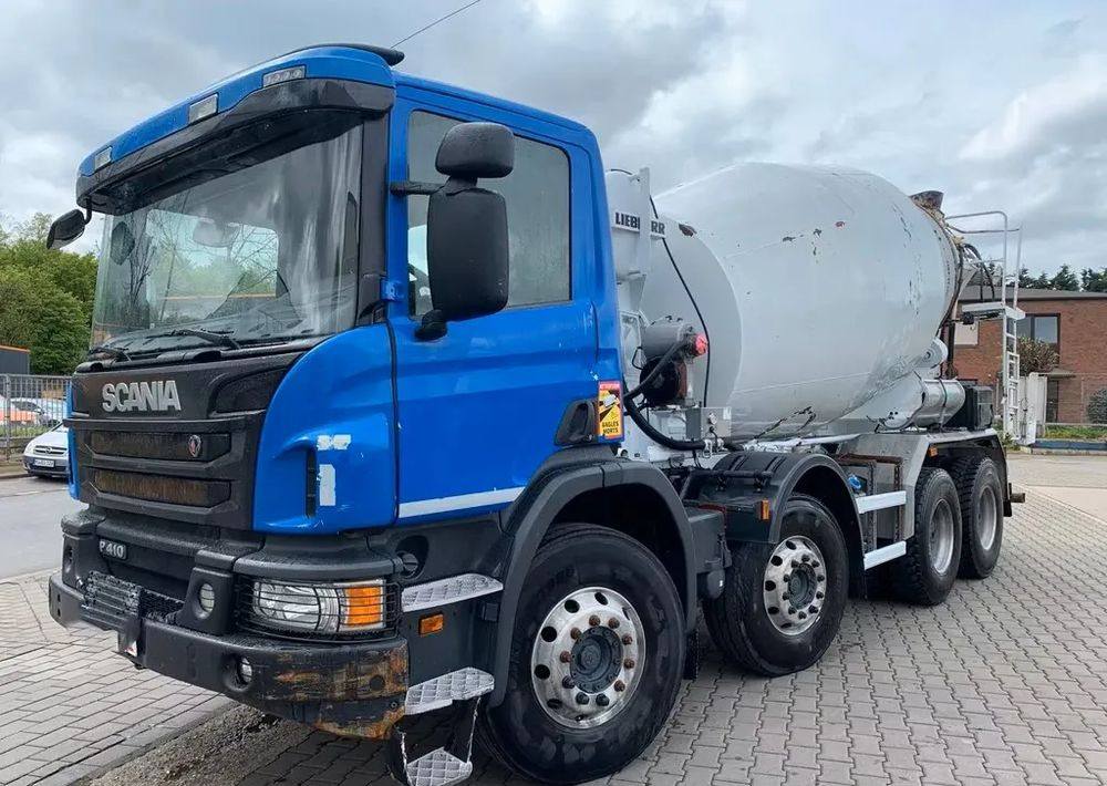 Scania P410 8x4 – Betoniarka Liebherr 9 m³/ Euro 5 / Retarder - Avtomešalec: slika 1 Scania P410 8x4 – Betoniarka Liebherr 9 m³/ Euro 5 / Retarder - Avtomešalec: slika 1