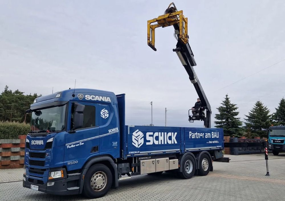 Scania Scania/ R 500/ 6x2 /Fassi F 215 AS - Tovornjak s kesonom, Tovornjak z dvigalom: slika 2 Scania Scania/ R 500/ 6x2 /Fassi F 215 AS - Tovornjak s kesonom, Tovornjak z dvigalom: slika 2