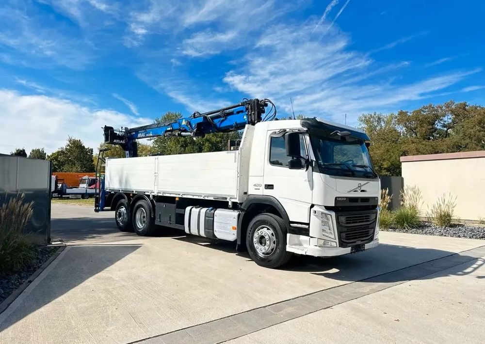 Volvo FM420 6x2 | HDS Atlas AK 186-3 z przestrzenią ładunkową | Euro6 |238 000 km - Tovornjak s kesonom, Tovornjak z dvigalom: slika 1 Volvo FM420 6x2 | HDS Atlas AK 186-3 z przestrzenią ładunkową | Euro6 |238 000 km - Tovornjak s kesonom, Tovornjak z dvigalom: slika 1