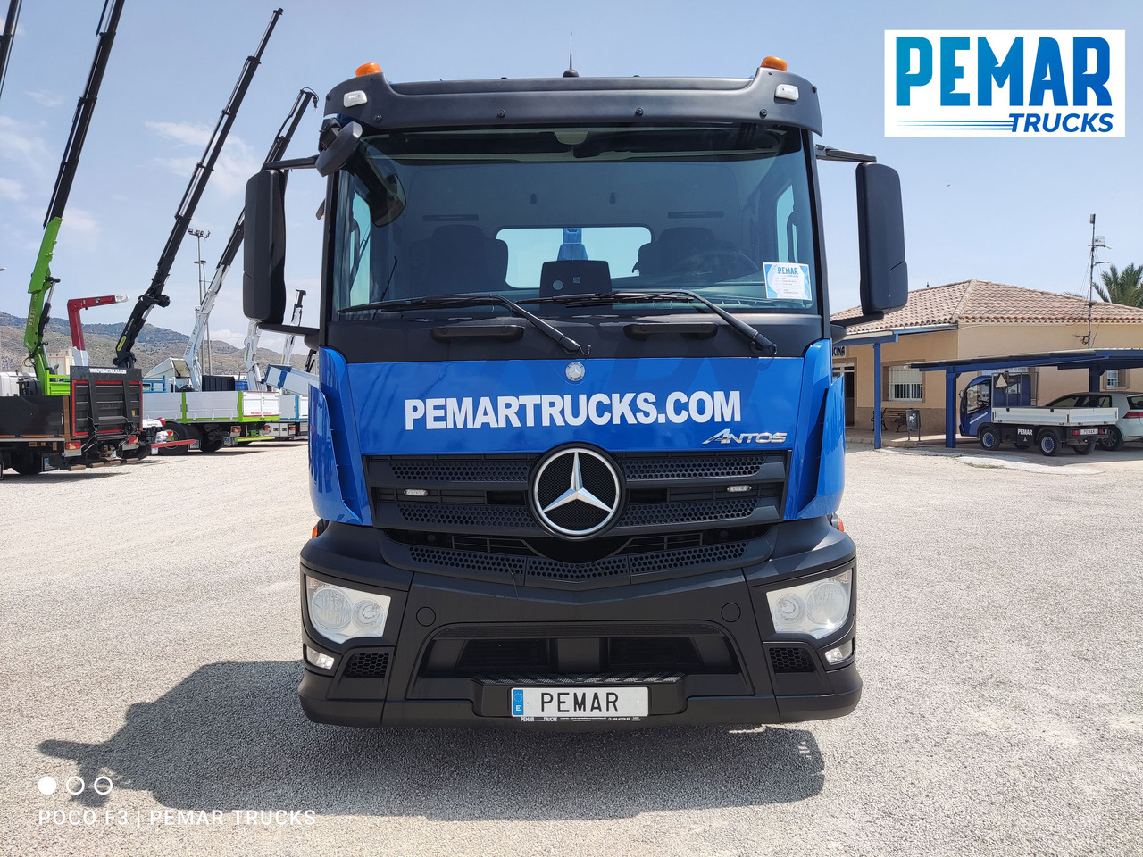 MERCEDES-BENZ ANTOS 2546 6X2 MULTILIFT - Kontejnerski tovornjak/ Tovornjak z zamenljivim tovoriščem: slika 3 MERCEDES-BENZ ANTOS 2546 6X2 MULTILIFT - Kontejnerski tovornjak/ Tovornjak z zamenljivim tovoriščem: slika 3