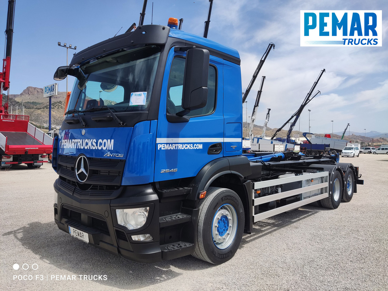 MERCEDES-BENZ ANTOS 2546 6X2 MULTILIFT - Kontejnerski tovornjak/ Tovornjak z zamenljivim tovoriščem: slika 2 MERCEDES-BENZ ANTOS 2546 6X2 MULTILIFT - Kontejnerski tovornjak/ Tovornjak z zamenljivim tovoriščem: slika 2