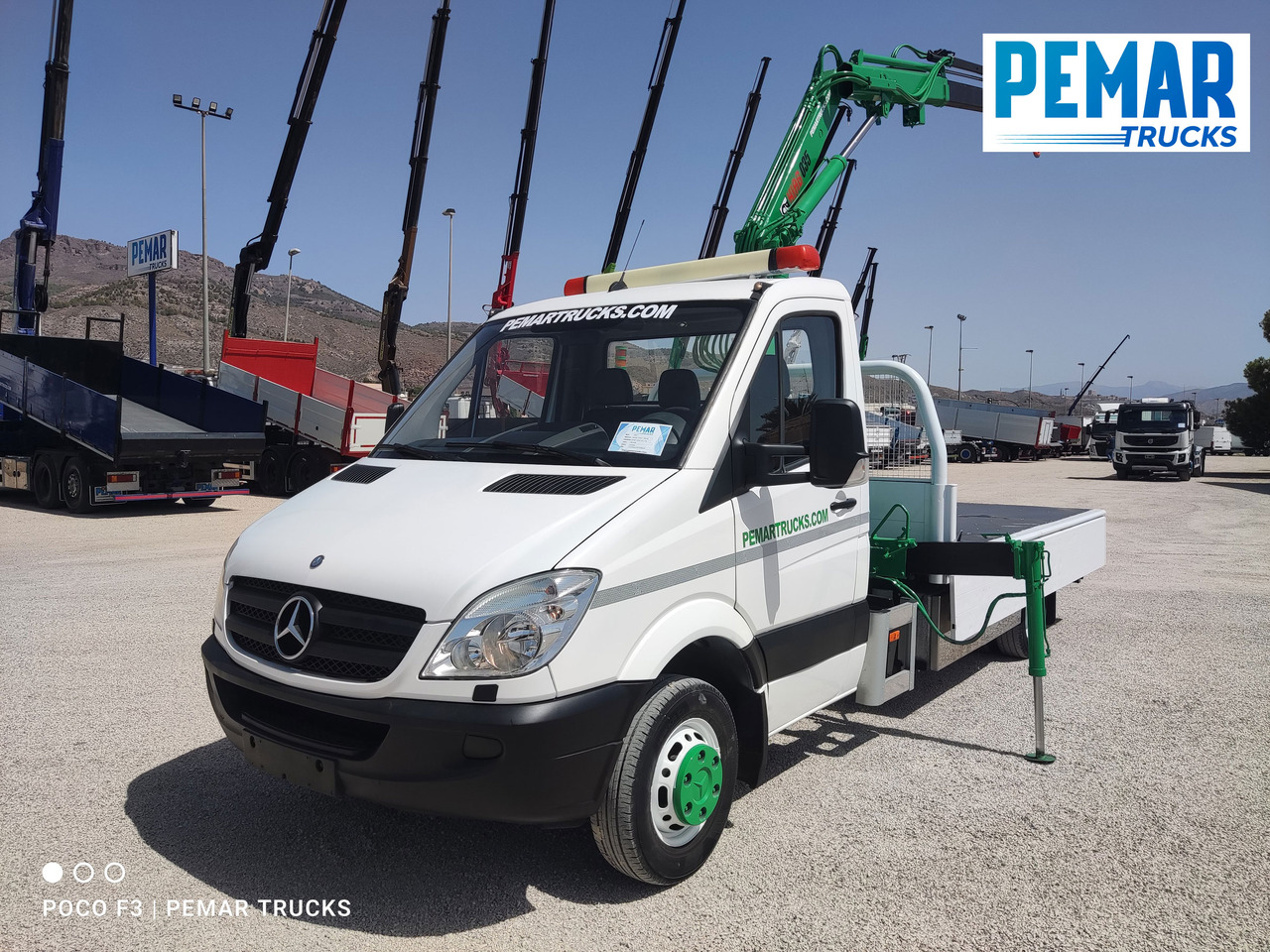 MERCEDES-BENZ SPRINTER 515 CDI GRUA CAJA FIJA 150 CV - Tovornjak s kesonom, Tovornjak z dvigalom: slika 1 MERCEDES-BENZ SPRINTER 515 CDI GRUA CAJA FIJA 150 CV - Tovornjak s kesonom, Tovornjak z dvigalom: slika 1