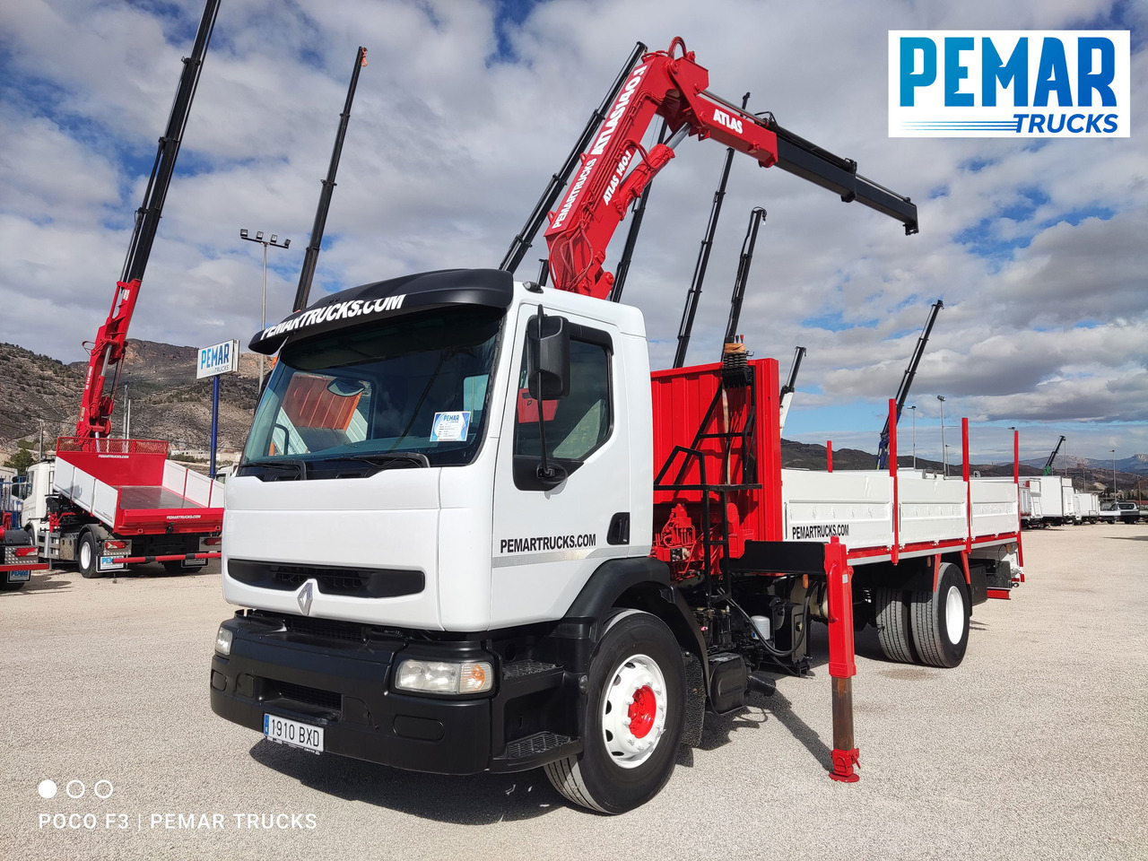 RENAULT PREMIUM 270 DCI GRUA CAJA FIJA - Tovornjak z dvigalom: slika 1 RENAULT PREMIUM 270 DCI GRUA CAJA FIJA - Tovornjak z dvigalom: slika 1