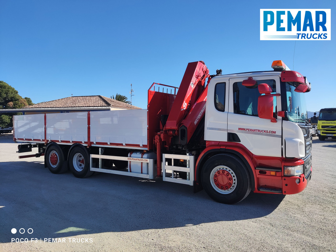 SCANIA P 400 6X2 GRUA CAJA FIJA - Tovornjak z dvigalom: slika 5 SCANIA P 400 6X2 GRUA CAJA FIJA - Tovornjak z dvigalom: slika 5
