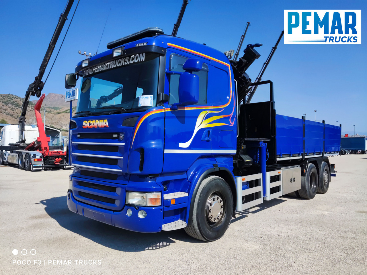 SCANIA R 420 6X2 GRUA PALFINGER PK 23002 BASCULANTE - Tovornjak prekucnik, Tovornjak z dvigalom: slika 2 SCANIA R 420 6X2 GRUA PALFINGER PK 23002 BASCULANTE - Tovornjak prekucnik, Tovornjak z dvigalom: slika 2