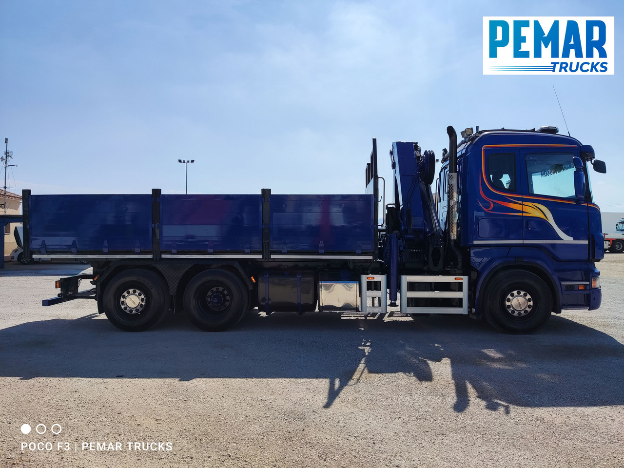 SCANIA R 420 6X2 GRUA PALFINGER PK 23002 BASCULANTE - Tovornjak prekucnik, Tovornjak z dvigalom: slika 5 SCANIA R 420 6X2 GRUA PALFINGER PK 23002 BASCULANTE - Tovornjak prekucnik, Tovornjak z dvigalom: slika 5