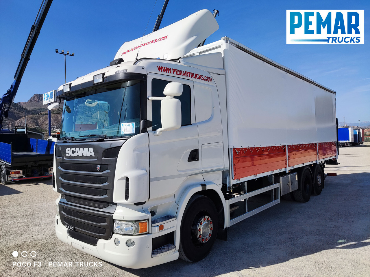 SCANIA R 440 6X2 SEMITAUTLINER - Tovornjak s ponjavo: slika 2 SCANIA R 440 6X2 SEMITAUTLINER - Tovornjak s ponjavo: slika 2
