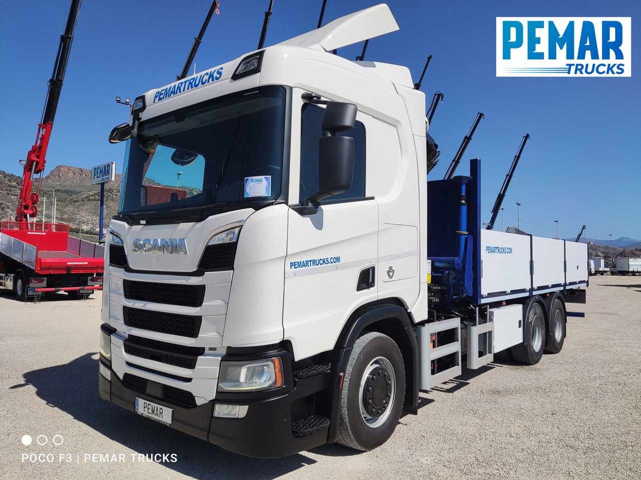 SCANIA R 520 6X2 GRUA CAJA FIJA - Tovornjak z dvigalom: slika 3 SCANIA R 520 6X2 GRUA CAJA FIJA - Tovornjak z dvigalom: slika 3
