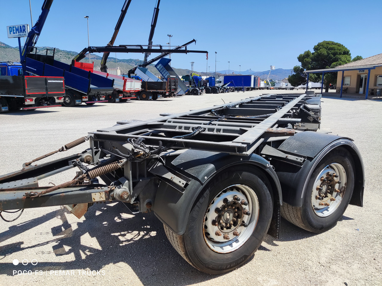 Prikolica šasija SCHMITZ CARGOBULL KO36 CHASIS MEGATRAILER 4 ejes: slika 20
