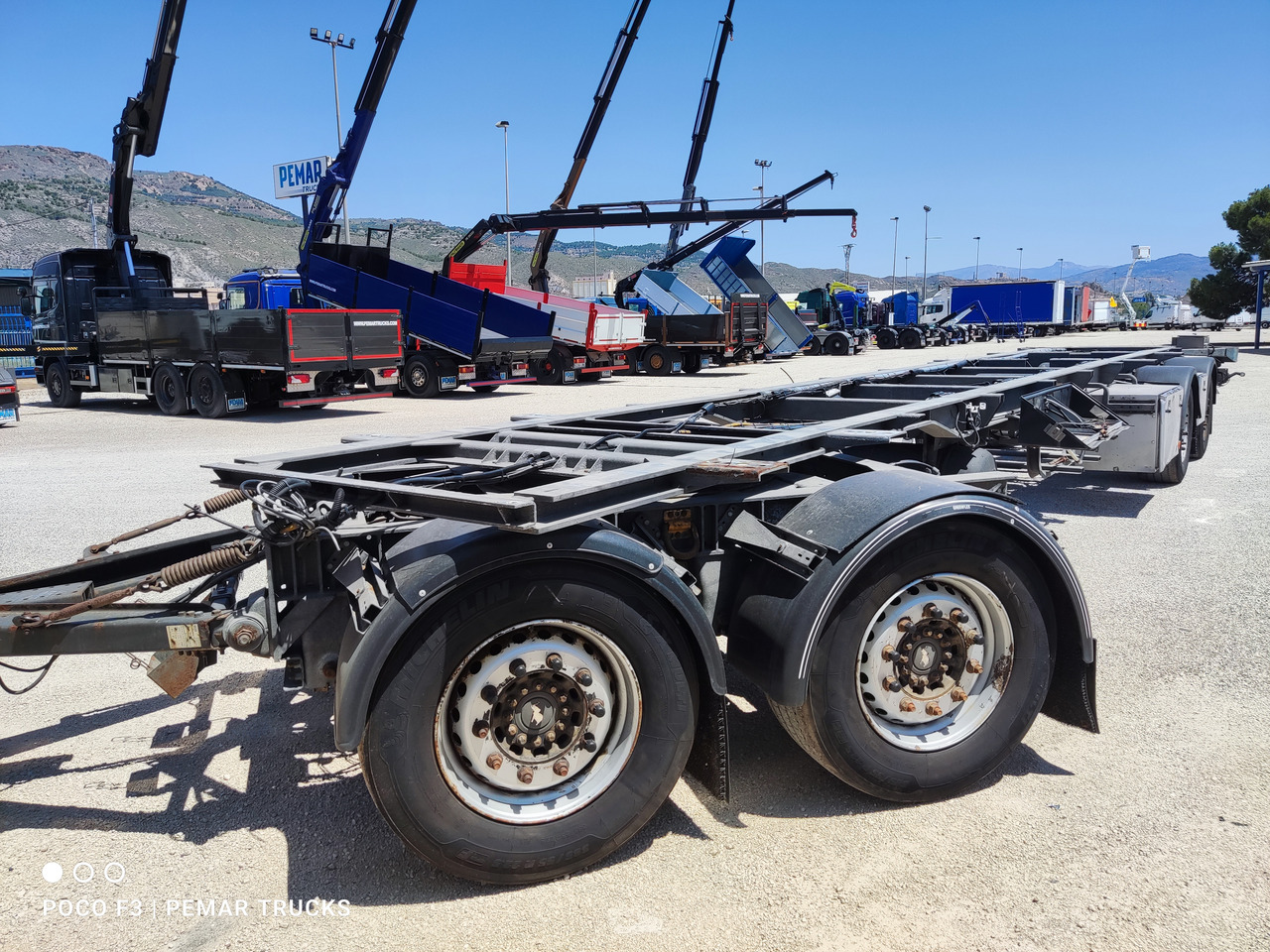 Prikolica šasija SCHMITZ CARGOBULL KO36 CHASIS MEGATRAILER 4 ejes: slika 21