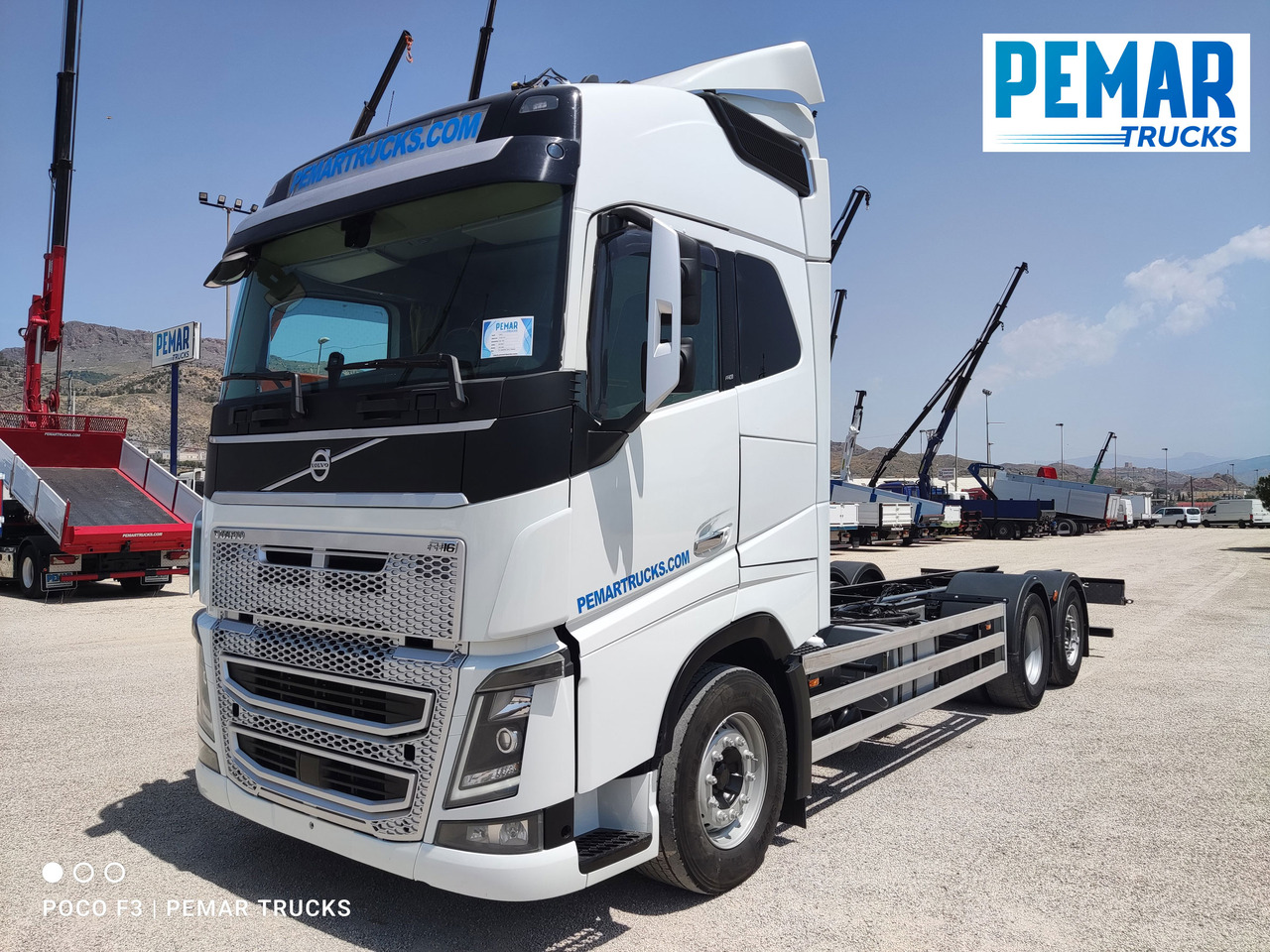 VOLVO FH16 750 6X2 CHASIS EURO 6 - Tovornjak-šasija: slika 1 VOLVO FH16 750 6X2 CHASIS EURO 6 - Tovornjak-šasija: slika 1