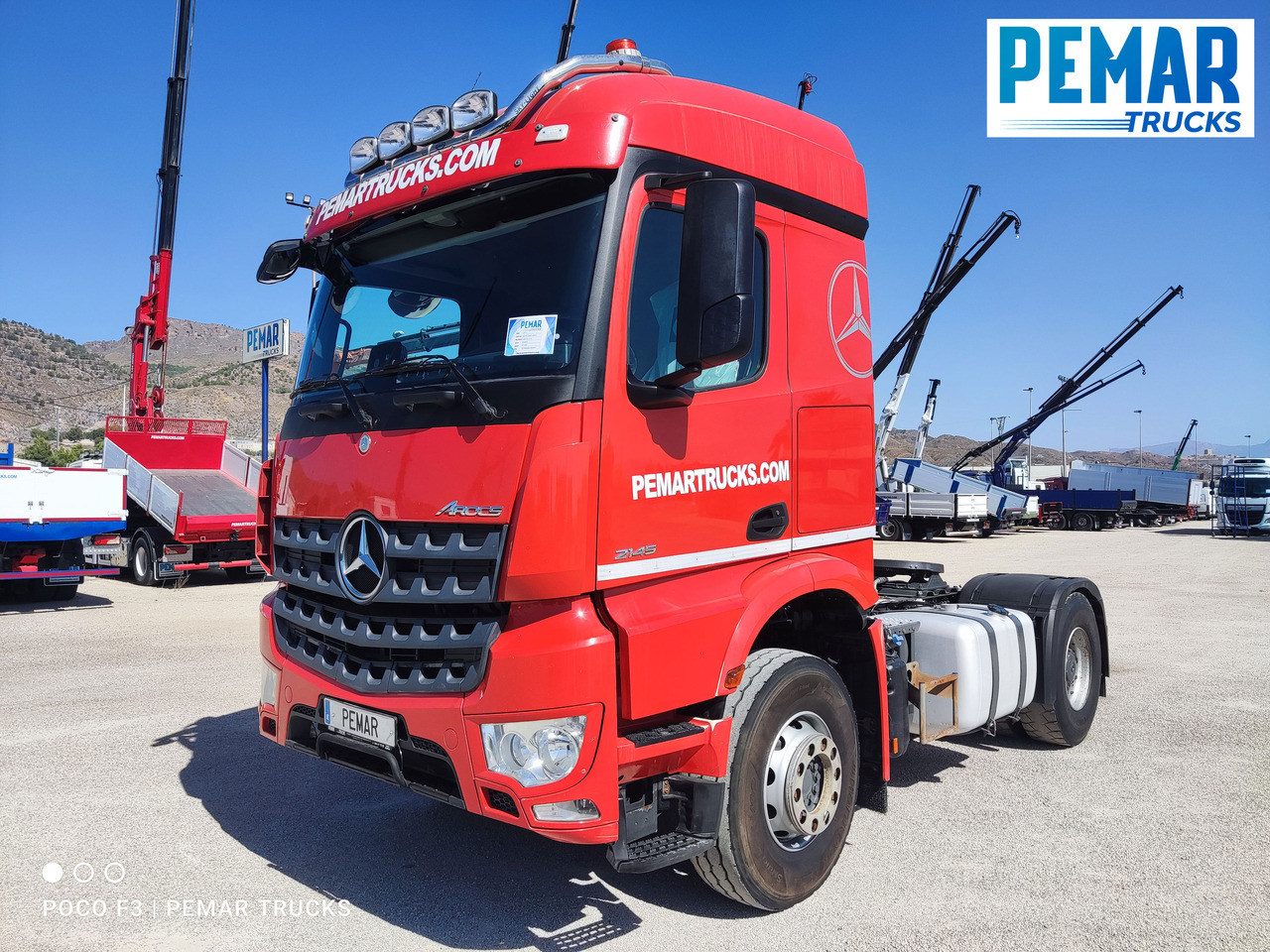 MERCEDES-BENZ AROCS 2145 TRACTORA EQUIPO HIDRAULICO - Vlačilec: slika 1 MERCEDES-BENZ AROCS 2145 TRACTORA EQUIPO HIDRAULICO - Vlačilec: slika 1