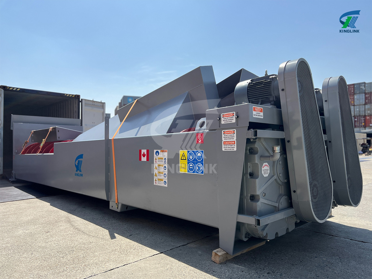 KINGLINK Sandscrew 36'' x 25' | Fine Material Washer | Sand Screw in Canada - Gradbeni stroj: slika 1 KINGLINK Sandscrew 36'' x 25' | Fine Material Washer | Sand Screw in Canada - Gradbeni stroj: slika 1