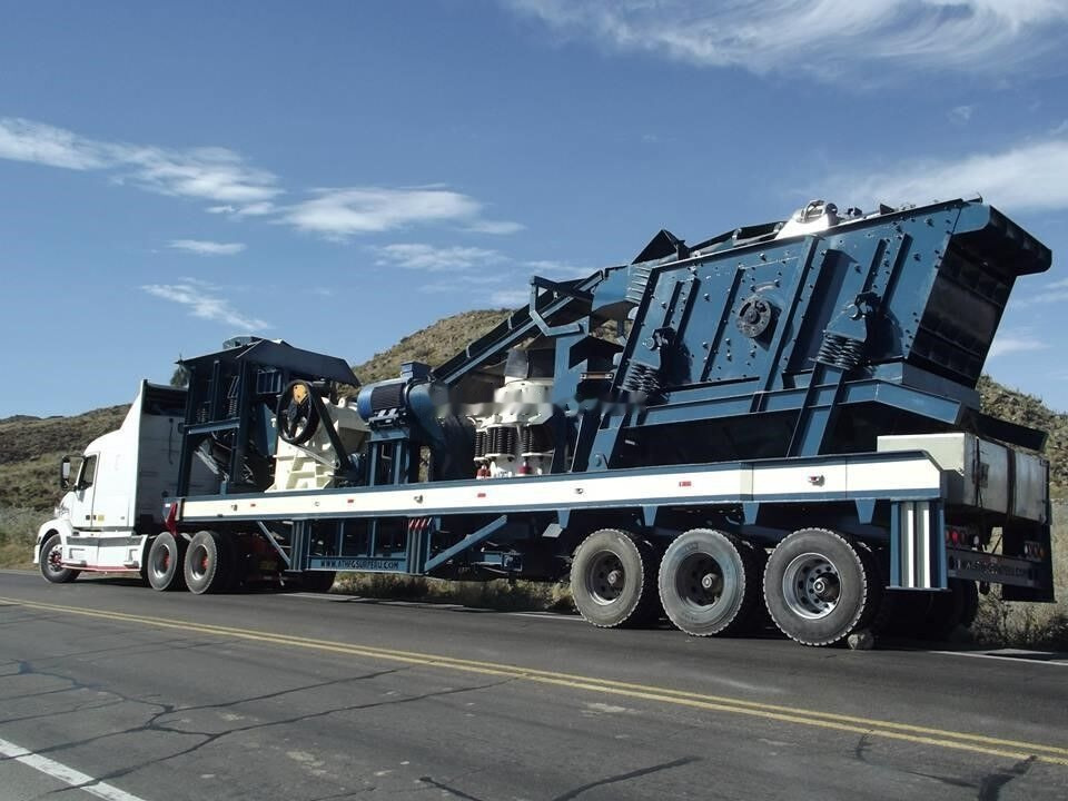 Kinglink KL3S1848C100 portable cone crushing plant - Presejalnik: slika 1 Kinglink KL3S1848C100 portable cone crushing plant - Presejalnik: slika 1