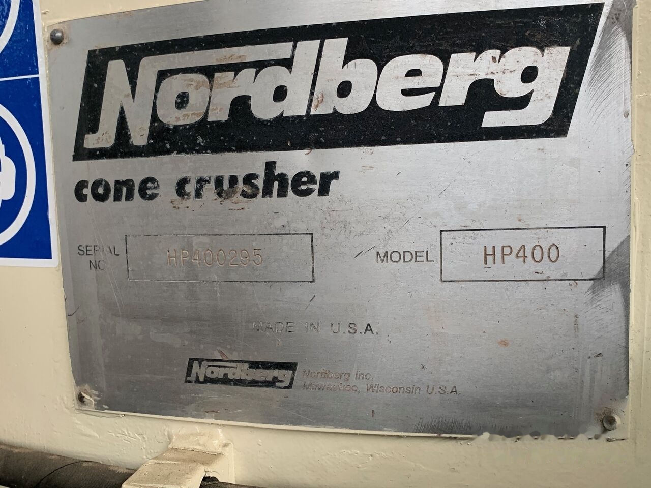 Metso HP400 Used Hydraulic Cone Crusher - Stožčasti drobilec: slika 4 Metso HP400 Used Hydraulic Cone Crusher - Stožčasti drobilec: slika 4