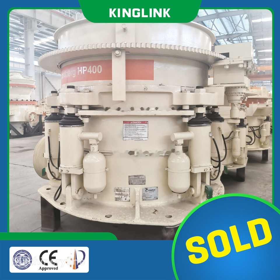 Metso HP400 Used Hydraulic Cone Crusher - Stožčasti drobilec: slika 1 Metso HP400 Used Hydraulic Cone Crusher - Stožčasti drobilec: slika 1
