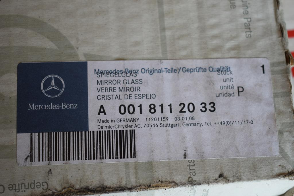 MERCEDES-BENZ ACTROS EXTERIOR MIRROR GLASS - Vzvratno ogledalo za Tovornjak: slika 3 MERCEDES-BENZ ACTROS EXTERIOR MIRROR GLASS - Vzvratno ogledalo za Tovornjak: slika 3