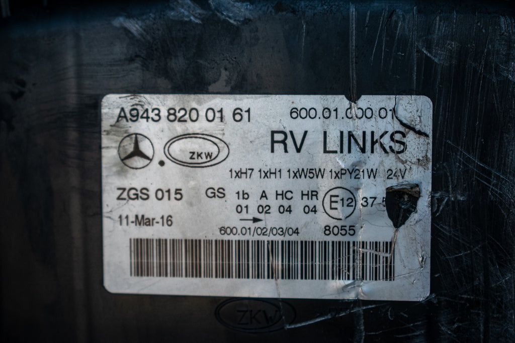 MERCEDES-BENZ ACTROS MP II - DRIVER'S - Žarometi za Tovornjak: slika 3 MERCEDES-BENZ ACTROS MP II - DRIVER'S - Žarometi za Tovornjak: slika 3