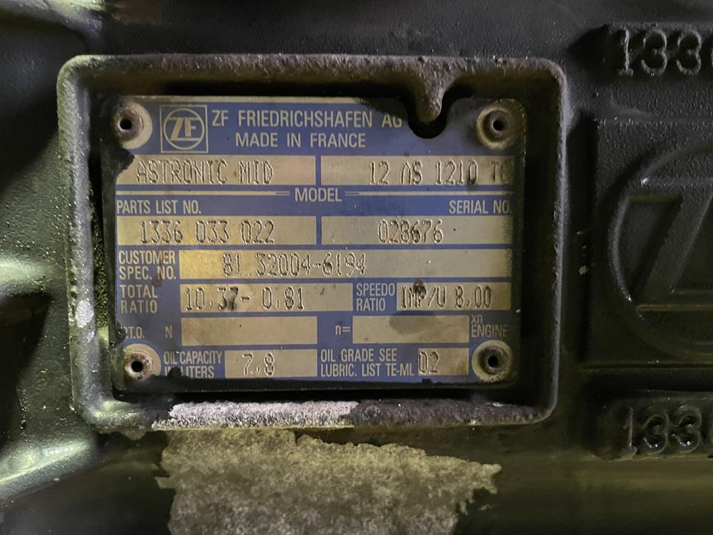 Menjalnik za Tovornjak ZF ASTRONIC MID 12 AS 1210 TO: slika 6